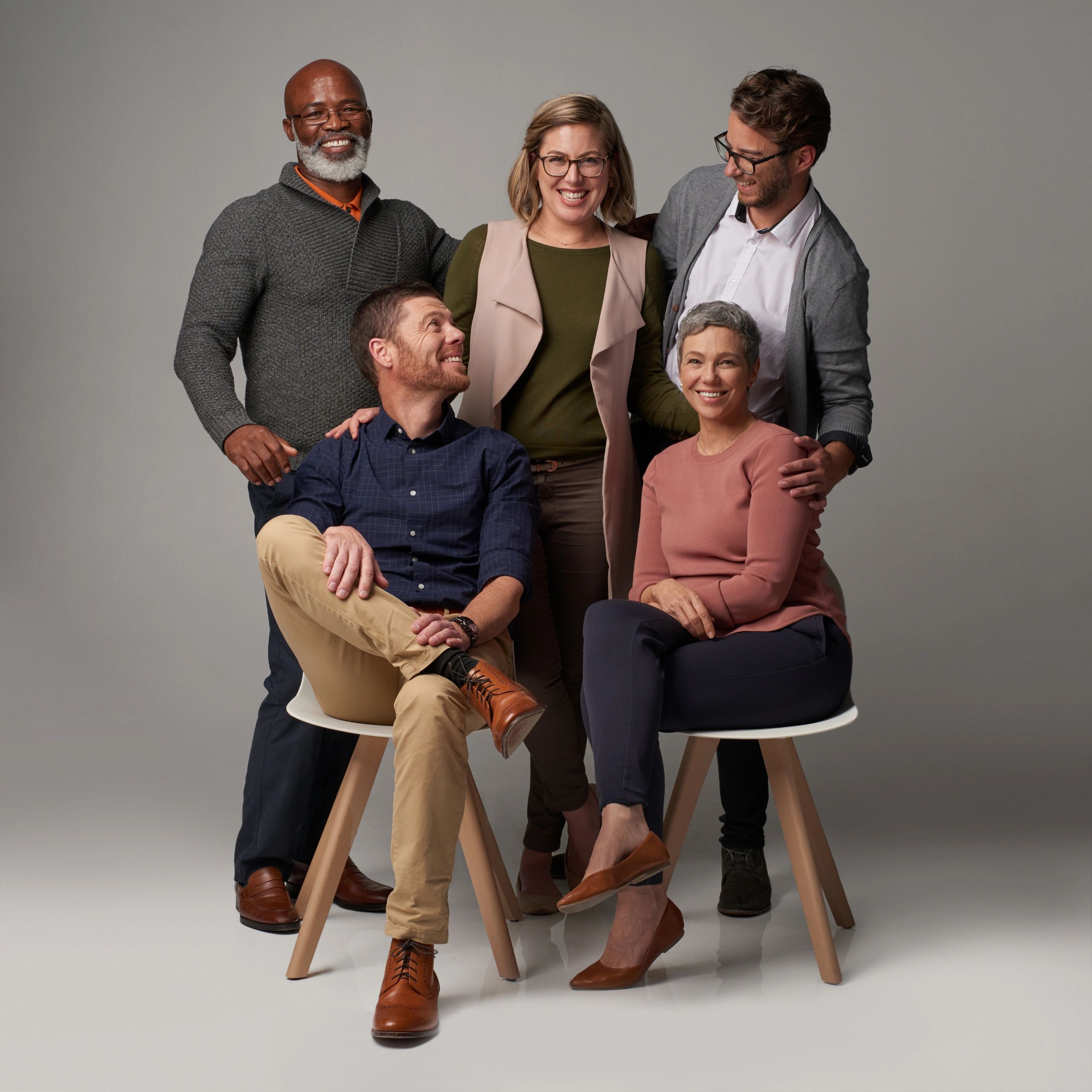 Volunteer coordination team portrait